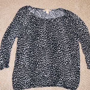 Michael Kors blouse cheetah M